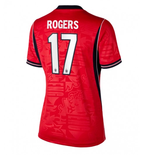 Anglie Morgan Rogers #17 Venkovní Dres pro Dámské MS 2026 Krátký Rukáv Anglie Morgan Rogers #17 Venkovní Dres pro Dámské MS 2026 Krátký Rukáv